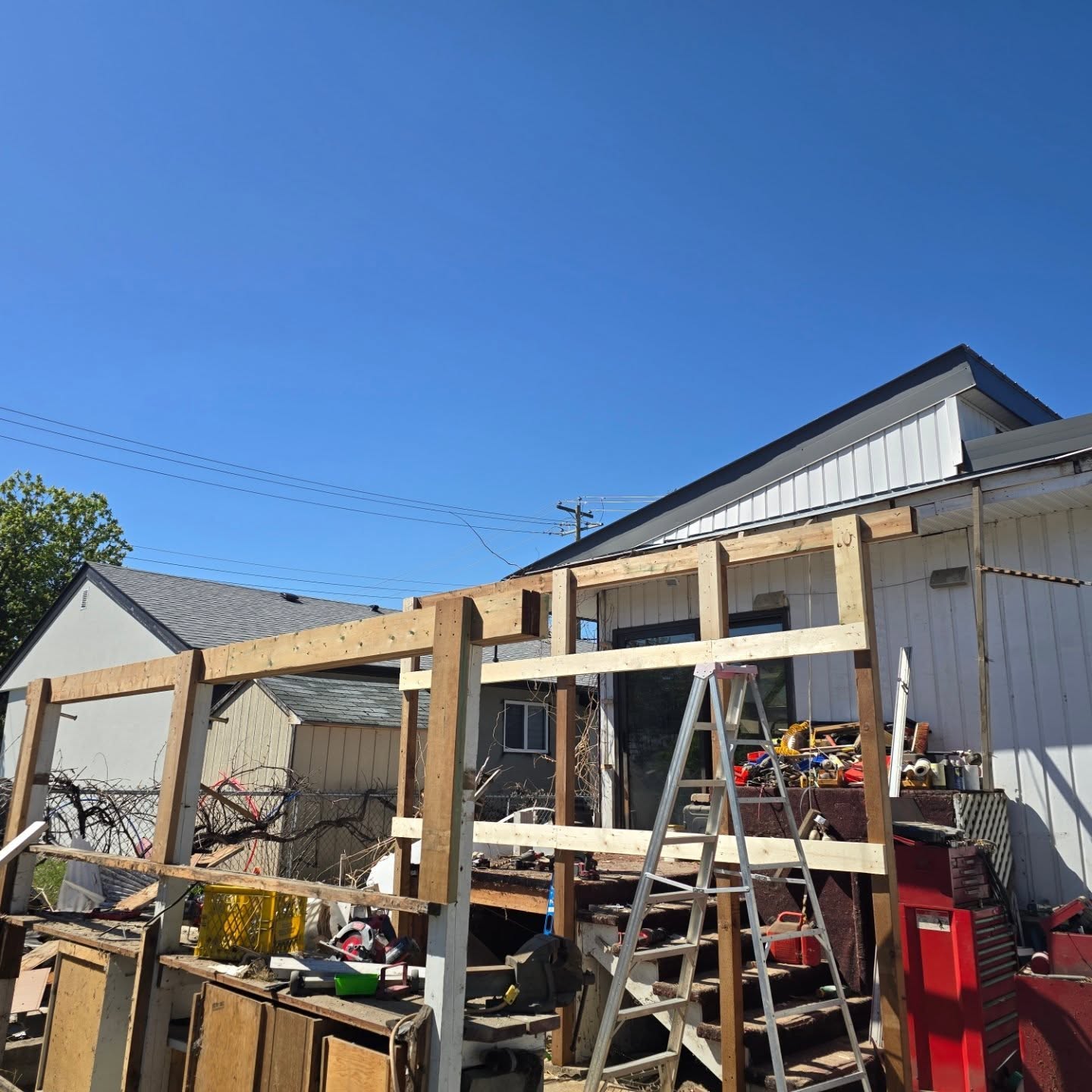 process of the structure repair : new structure
